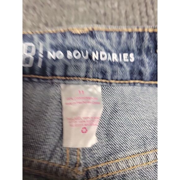 Nwt Womens‎ Size 11 Slim Straight Super High Rise Blue Jeans - Picture 5 of 7